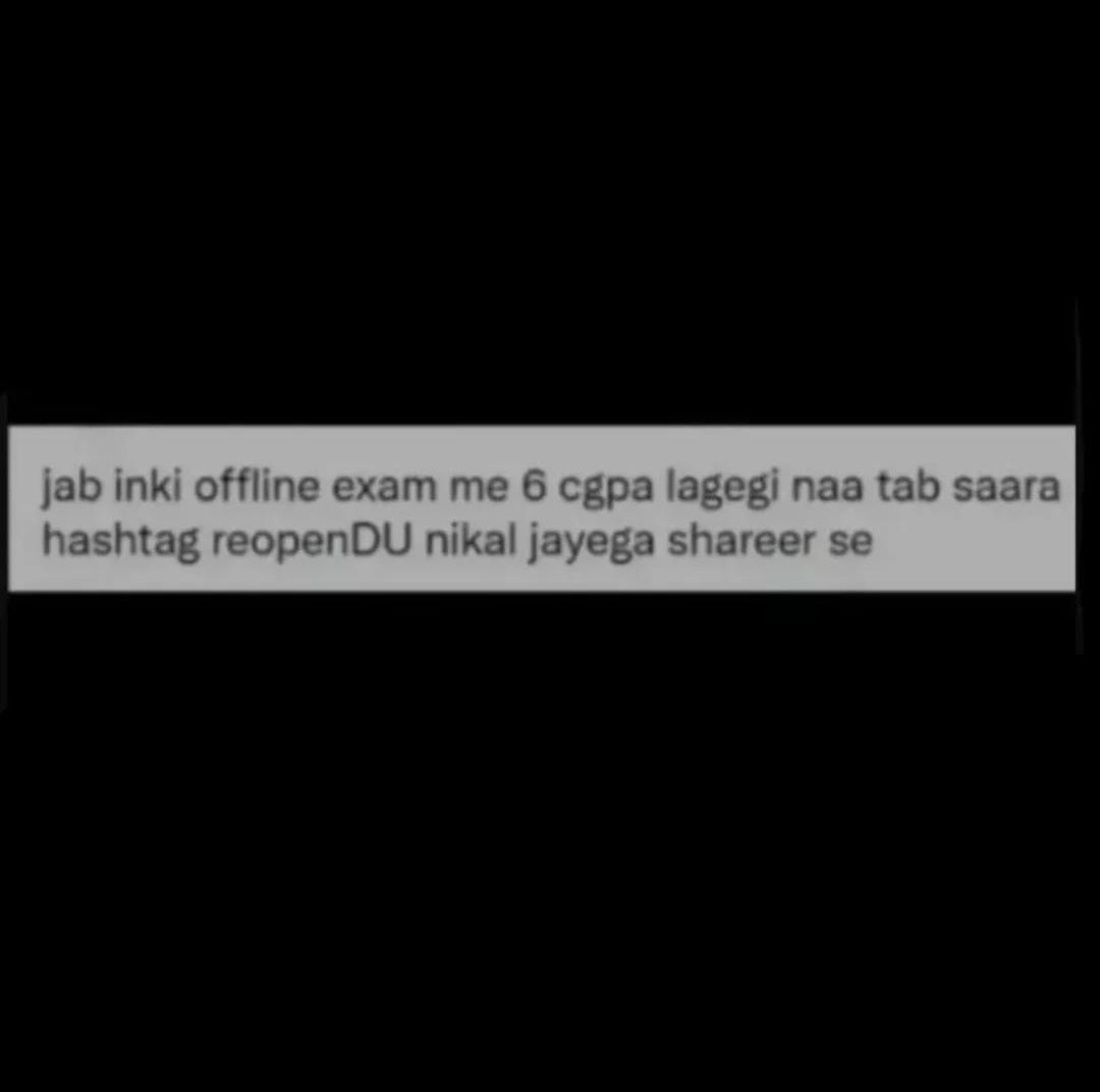 vidushiitanejaa's tweet photo. Sach mein college khul gaye :) https://t.co/XgeYox0lp9