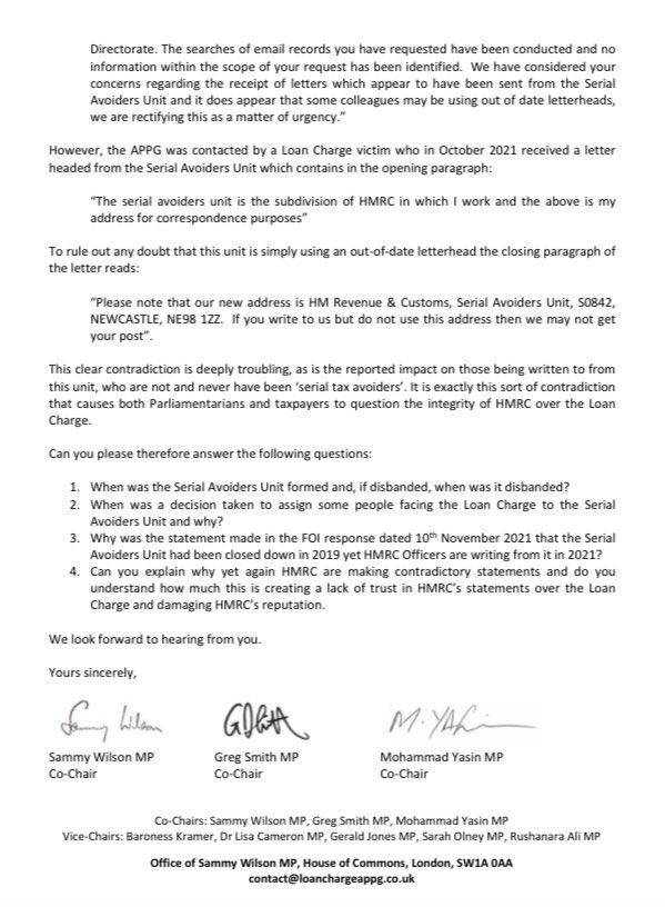RazorLiteX's tweet photo. #RT @loanchargeAPPG: Once again @HMRCgovuk have made contradictory statements, this time about the existence of the Serial Avoiders Unit (that has been used to unfairly stigmatise some people facing the #LoanCharge). 

Such contradictory statements furth… https://t.co/9DJ053nuWY