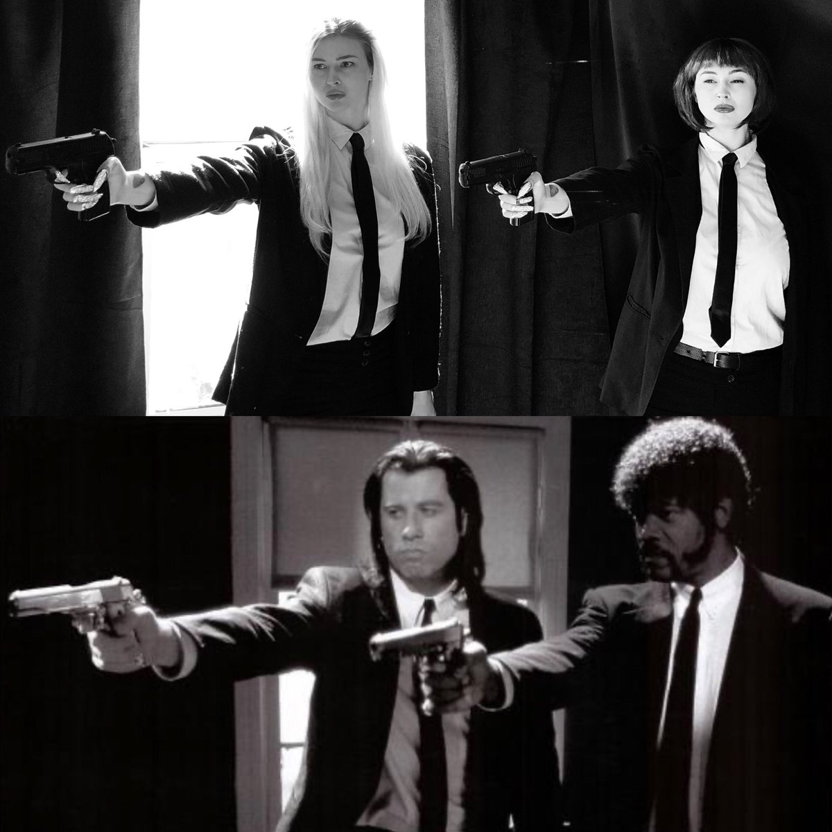 big3arth3nergy's tweet photo. Say what again HONEYSUCKA!! #newsong #honeysucka COMING SOON 🍯🔫 #pulpfiction #pulpfictionedit #quentintarantino #tarantino https://t.co/42Fr4eX1WN