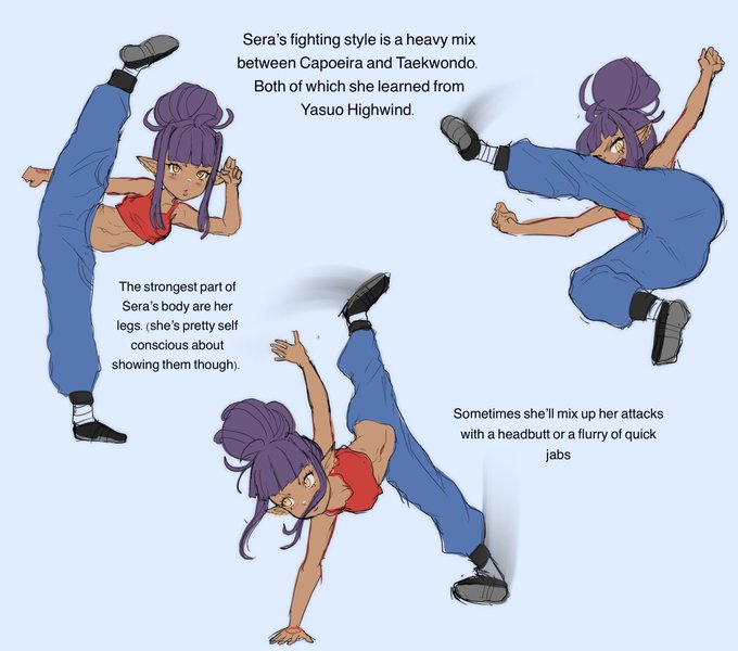 How Sera Fights! 