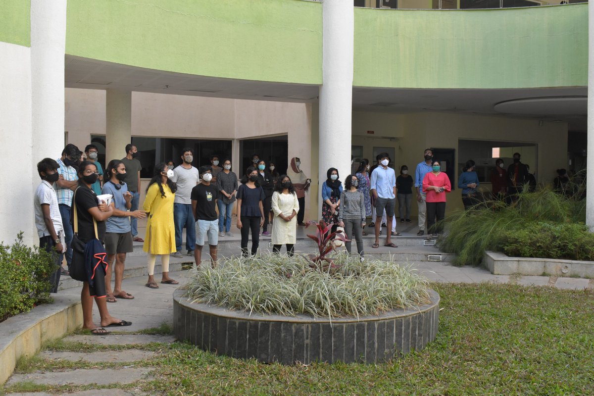 KalpaIISERPune's tweet image. Faculty and students of IISER, Pune, stand in solidarity with the students who were barred from entering the Pre-University College in Udupi, Karnataka for wearing the hijab.