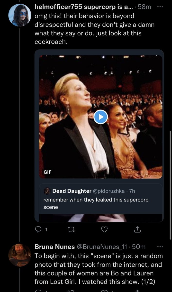 KramReceipts's tweet photo. I find it very funny that this one went from those insane supercorp’s to admiring that they see posts about supercorp even jokes like a scene that’s not even from sg as people shipping Meltie https://t.co/avit2dm5lk