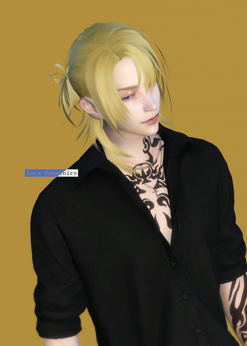 Ria3x3's tweet photo. 🦁SIMS4 CC Share🦁
Luca's tattoos, categorized under Tattoo -> Chest.

➤ HQ compatible
➤ Do not re-upload

download➤https://t.co/yD5l1lCvKO

設計圖公開後重製了刺青，將四個部位整合成一個，遊戲對刺青的顯示並不是很清晰，推薦使用HQ模組。
hope you enjoy😉
#lucakaneshiro 
#drawluca https://t.co/poP5pzglxW