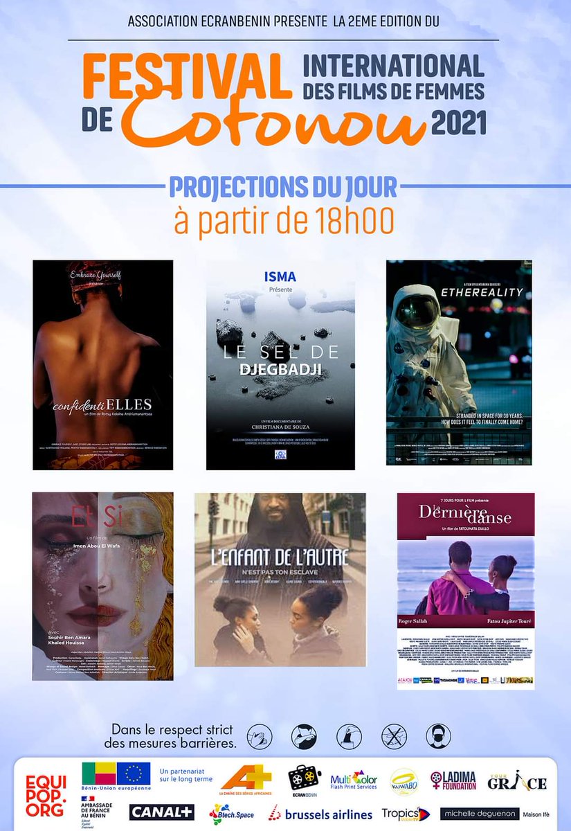 TitiNdema's tweet photo. Rendez vous tout à l'heure à 18h à Artisttik Africa (Agla) pour suivre la première séance de projection de film du FIFF COTONOU.
#LenfantDeLautre de #PatriciaKwende
#DelphyProd 🇨🇵 #FoNProd 🇨🇲 https://t.co/qGkg5S0wfy