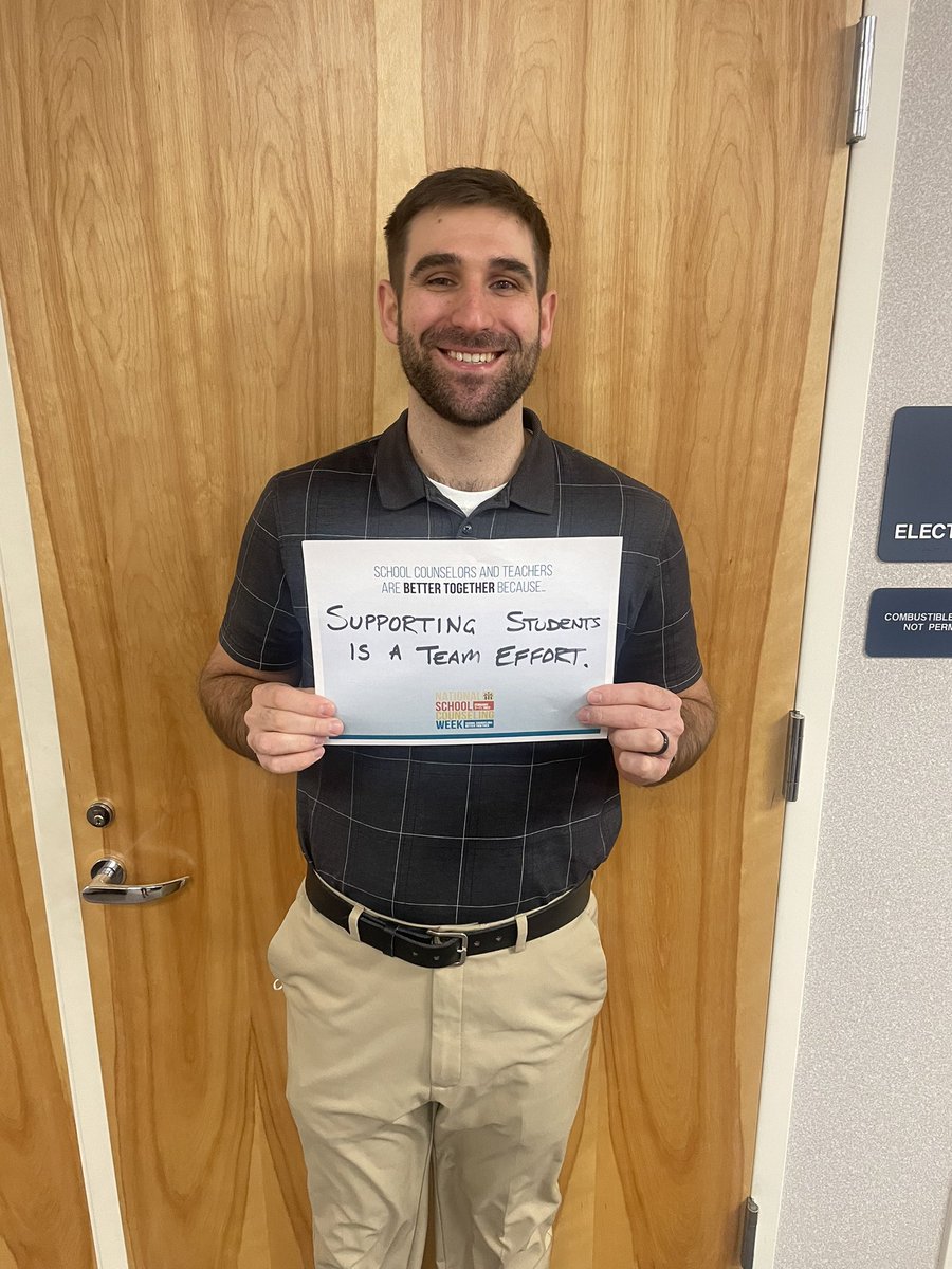 Meet Mr. Zsoldos! Entering his 4th year as a School Counselor, Mr. Z enjoys hands on projects, remodeling, &amp; spending time with his wife &amp; little girl! Fall Campfires are his favorite! Mr. Z leads the Class of 2024 &amp; they are lucky to have his expertise #NSCW22 <a href="/theTwinsburgHS/">THS</a>