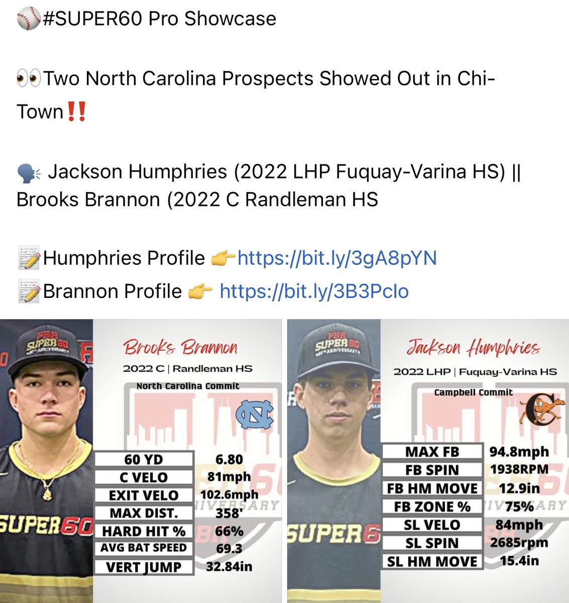 5 Star National (@5starnational) on Twitter photo We see ya boys!!
<a href="/JacksonHumphri3/">Jackson Humphries</a>
<a href="/BrooksBrannon3/">Brooks Brannon</a>
#5starnational #maFia #5starcarolina #super60 #baseball <a href="/PrepBaseballNC/">Prep Baseball North Carolina</a> <a href="/prepbaseball/">Prep Baseball</a> <a href="/5StarCarolina/">5 ⭐️ Carolina</a> We see ya boys!!
<a href="/JacksonHumphri3/">Jackson Humphries</a>
<a href="/BrooksBrannon3/">Brooks Brannon</a>
#5starnational #maFia #5starcarolina #super60 #baseball <a href="/PrepBaseballNC/">Prep Baseball North Carolina</a> <a href="/prepbaseball/">Prep Baseball</a> <a href="/5StarCarolina/">5 ⭐️ Carolina</a>
