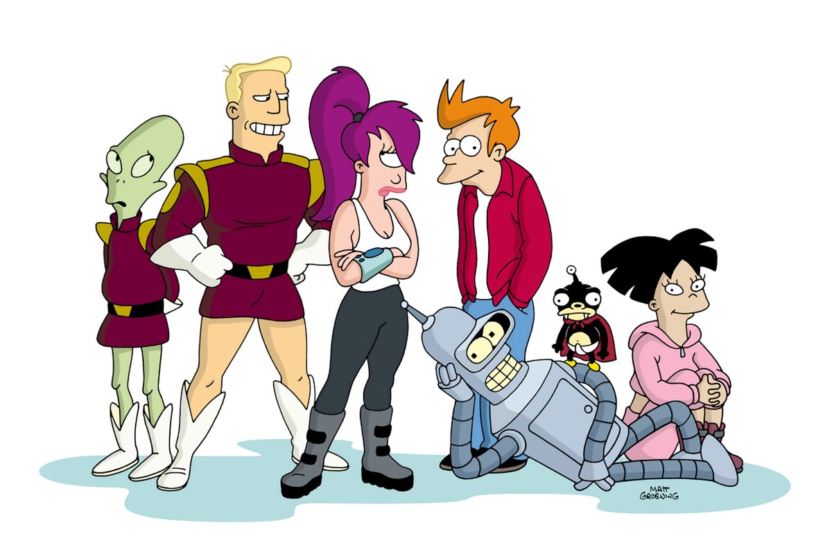 MrGariGaribaldi's tweet photo. Me enteré de que el servicio de streaming Hulu ordenó 20 nuevos episodios de la serie de comedia de ciencia ficción animada para adultos: Futurama. El revival proviene de David X. Cohen y Matt Groening, el creador de la serie.
#Garipedia #Futurama #MattGroening https://t.co/TePChZwpba