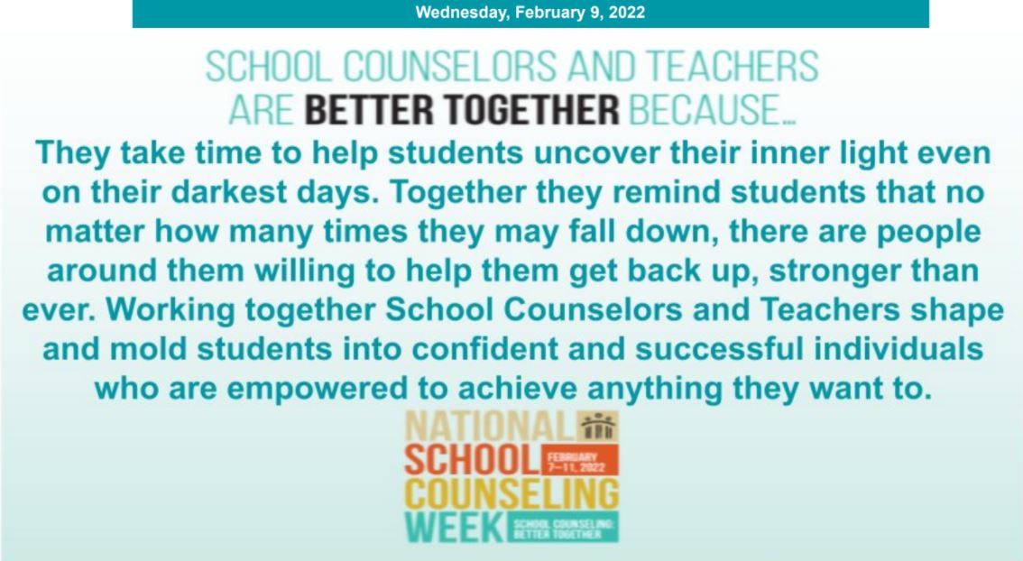 deerlakessd's tweet photo. Happy National School Counseling Week! #DLProud https://t.co/yqnCWEGfgn