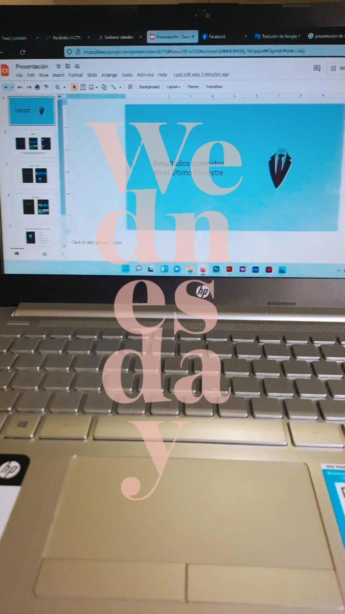 chellsdesign's tweet photo. Trabajando en la presentación de resultados luego de 3 meses de trabajo. 
Fuerza con esas gráficas 💪🏾

#contentmarketing #community https://t.co/gQL4bkhA0Z