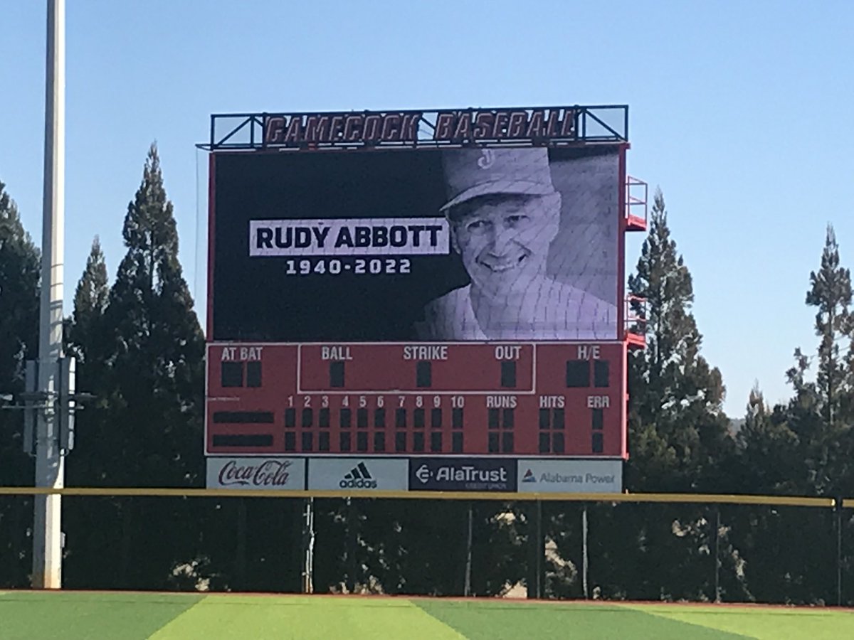 gseitz's tweet photo. In honor of a legend! #RIPCoachAbbott https://t.co/DWcK678LlZ