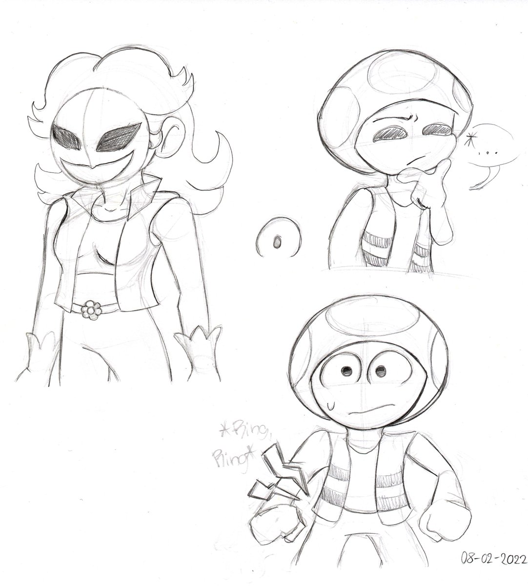 AlejandriaMelo1's tweet photo. Some doodles I made in class :D
(Lunighttemare by @SmilerFurcifer )
#mariobros #supermario #fanart #fnas #luigi #undertoad #princessdaisy #toad #doodles #A16M https://t.co/oaiRE2veZ8