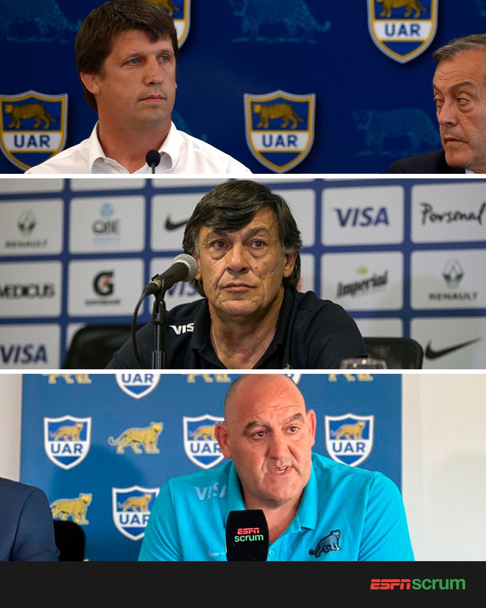 ScrumESPN's tweet photo. 1️⃣ Santiago #Phelan dejó de ser entrenador de #LosPumas en octubre de 2013, a menos de dos años para el Mundial 2015.

2️⃣ Daniel #Hourcade, en junio de 2018, a menos de dos años para el Mundial 2019.

3️⃣ Mario #Ledesma, en febrero de 2022, a menos de dos años del Mundial 2023. https://t.co/xDZMjJsVPl