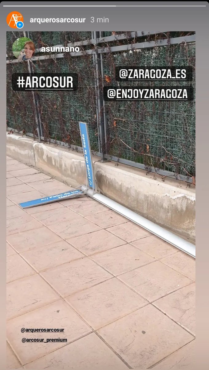 Arqueros-AV Arcosur tweet media