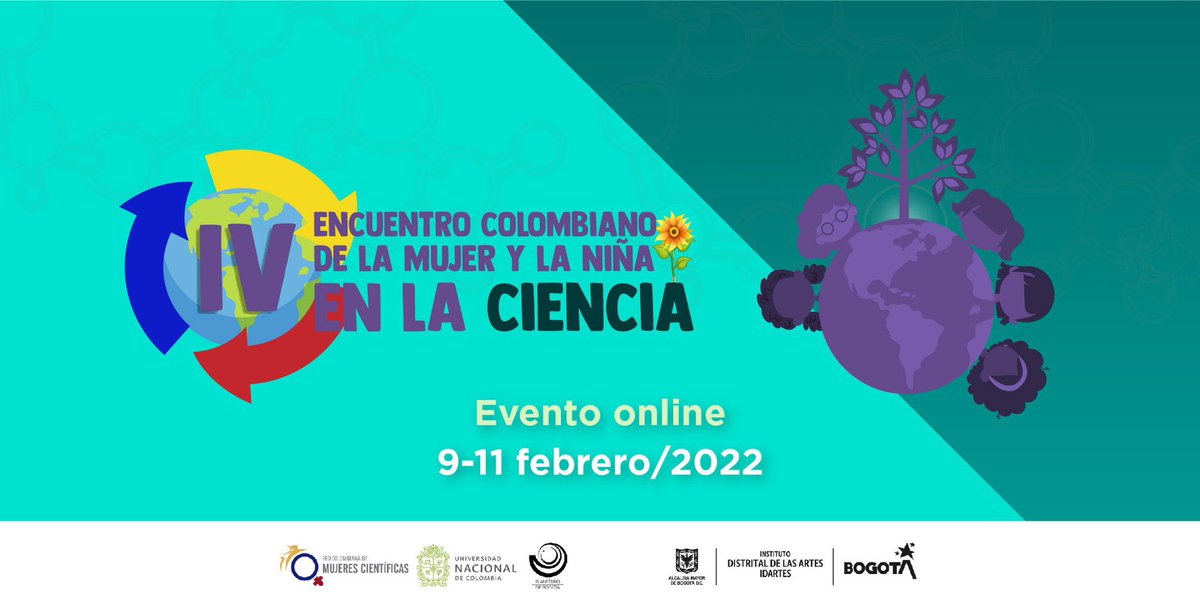 jennydanna1's tweet photo. Desde la @DirInves_FULL los invitamos al IV encuentro colombiano de la #Mujer y la #Niña en la #Ciencia. ✅ 9,10 y #11Febrero
✅ Organizado por @lidarfonsecag, #FULLInvestigadora y líder grupo #FULLGUIAS de @UniLibertadores, miembro @OwsdColombia, coordinadora @MujerCientifica https://t.co/7WWxvVi5BI