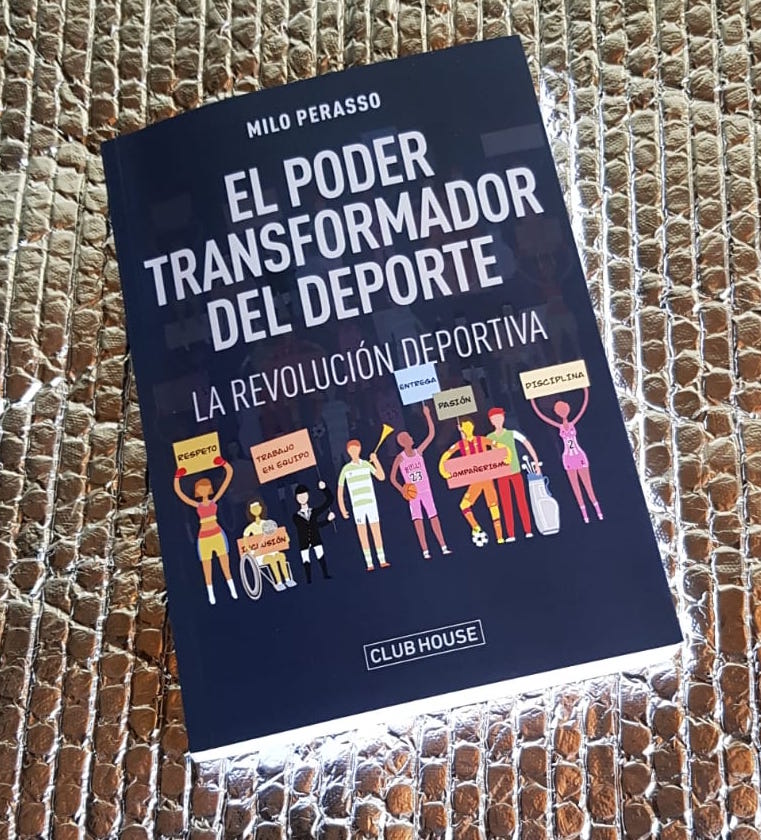 puppotenis's tweet photo. Gracias @miloperasso por alcanzarme tu libro "El poder transformador del deporte" @eleqdeldeporte. La tapa ya es sugerente: respeto, inclusión, trabajo en equipo, entrega, pasión, compañerismo, disciplina. A leerlo. #ClubHouse https://t.co/4k0AEWBYt4