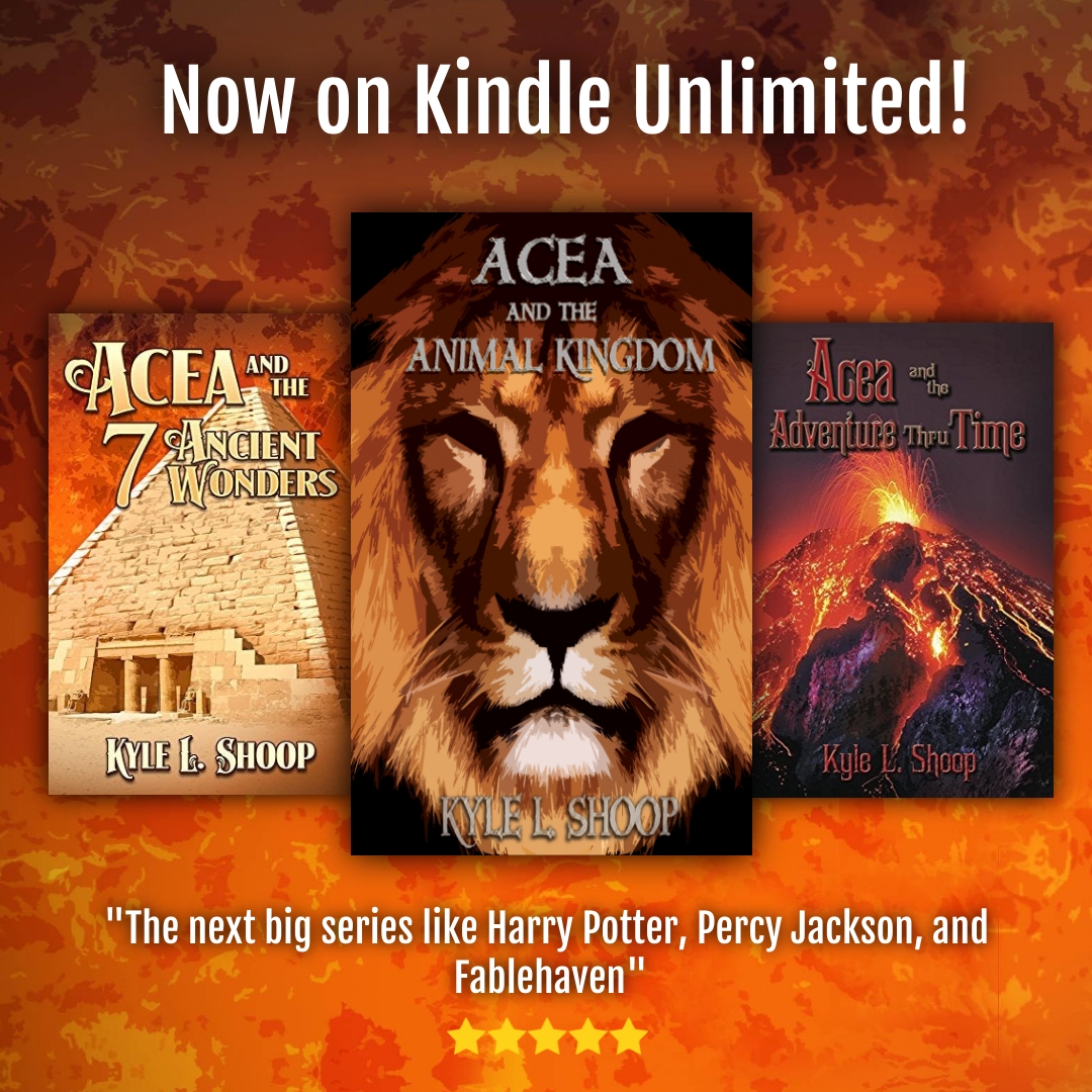 Big Announcement... my Acea Bishop Trilogy is now available on #KindleUnlimited. #HarryPotter &amp; #PercyJackson fans will love it. Link here: amzn.to/3rj3mSG Newsletter announcement here - mailchi.mp/bfd3d155c4cb/a…