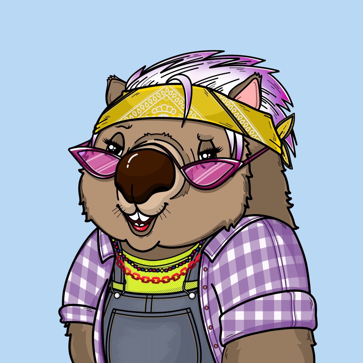 cuddly_wombat's tweet photo. Look what a cutie😍
Cuddly Wombat # 19, a designer girl. Creative, passionate, and clever🎨

#NFTdrop #NFTProject #NFTcollection #NFTcommunity #OpenSeaPolygon #NewNFTProfilePic #openseaartists #OpenSeaPolygon #PolygonNFT https://t.co/9JC223qDVz