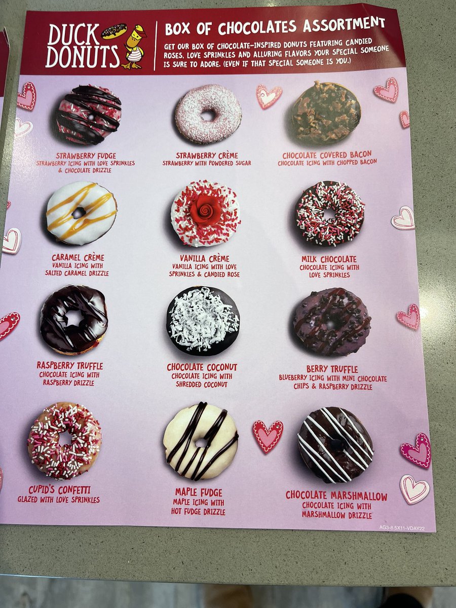 OLVHCB's tweet photo. I just got this box of @DuckDonuts yum ! https://t.co/YbfbWswmnb