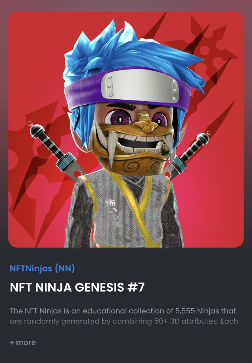 silviuluffy's tweet photo. I believe in @TheNFTNinjas Cause we are loyal ready to work all together to bump this project. We have a incredible team and Sensei @CodyOrlove working hard for us. I would like to tell the team that we are grateful to have them in this project!#FebruaryInflationWeek1 #NFTNinjas https://t.co/pvAABDC8Z4