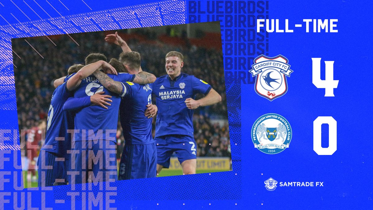 CardiffCityFC's tweet photo. Three @SkyBetChamp wins on the bounce! 🙌

A convincing victory at CCS! 💙

#CityAsOne https://t.co/6ZYzATswAG