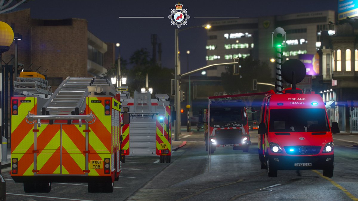 DRP_1101's tweet photo. On tonights shift, we had 3 stations around the city on shift, at my station we had access to use our brand new water bowser. This appliance was a great use to us in providing water to an incident ground in a sparse location. https://t.co/6vi3Ja4py1