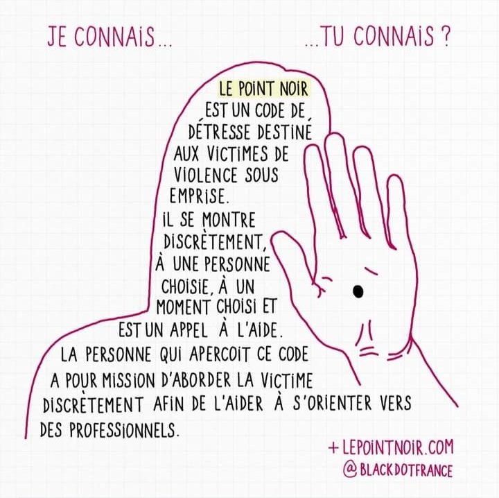 AudreyHarelCasa's tweet photo. #PointNoir #ViolencesConjugales https://t.co/OddMouZIl8