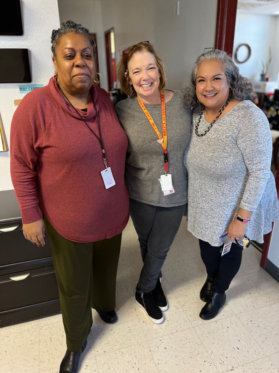 MISD Celebrating School Counseling Week!!
Manor High School Counselors- Debra Francis, 
Carolyn Wrinkle and Claudia Nevares- Lead Counselor.