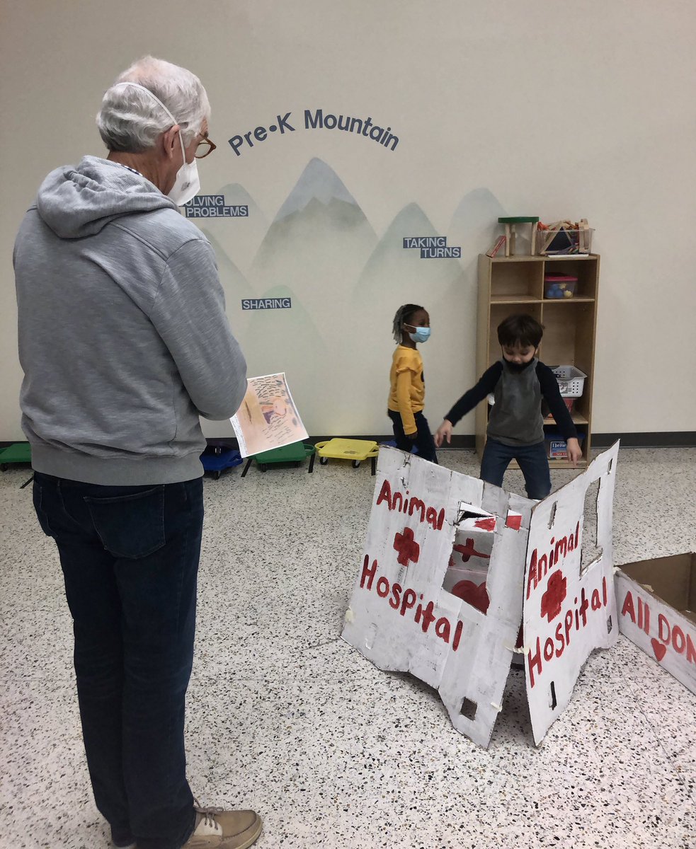 PreKHowe's tweet photo. Thank you for visiting us at Howe Towne, NHCS Board Member Mr.McManus! We are so proud of the work &amp; creativity of our district’s littlest learners &amp; future community leaders! 
#ItsAlwaysAGreatDayAtHowePreK @NewHanoverCoSch  @NHCSPreK @JakkiJethro https://t.co/dtBErxATeP