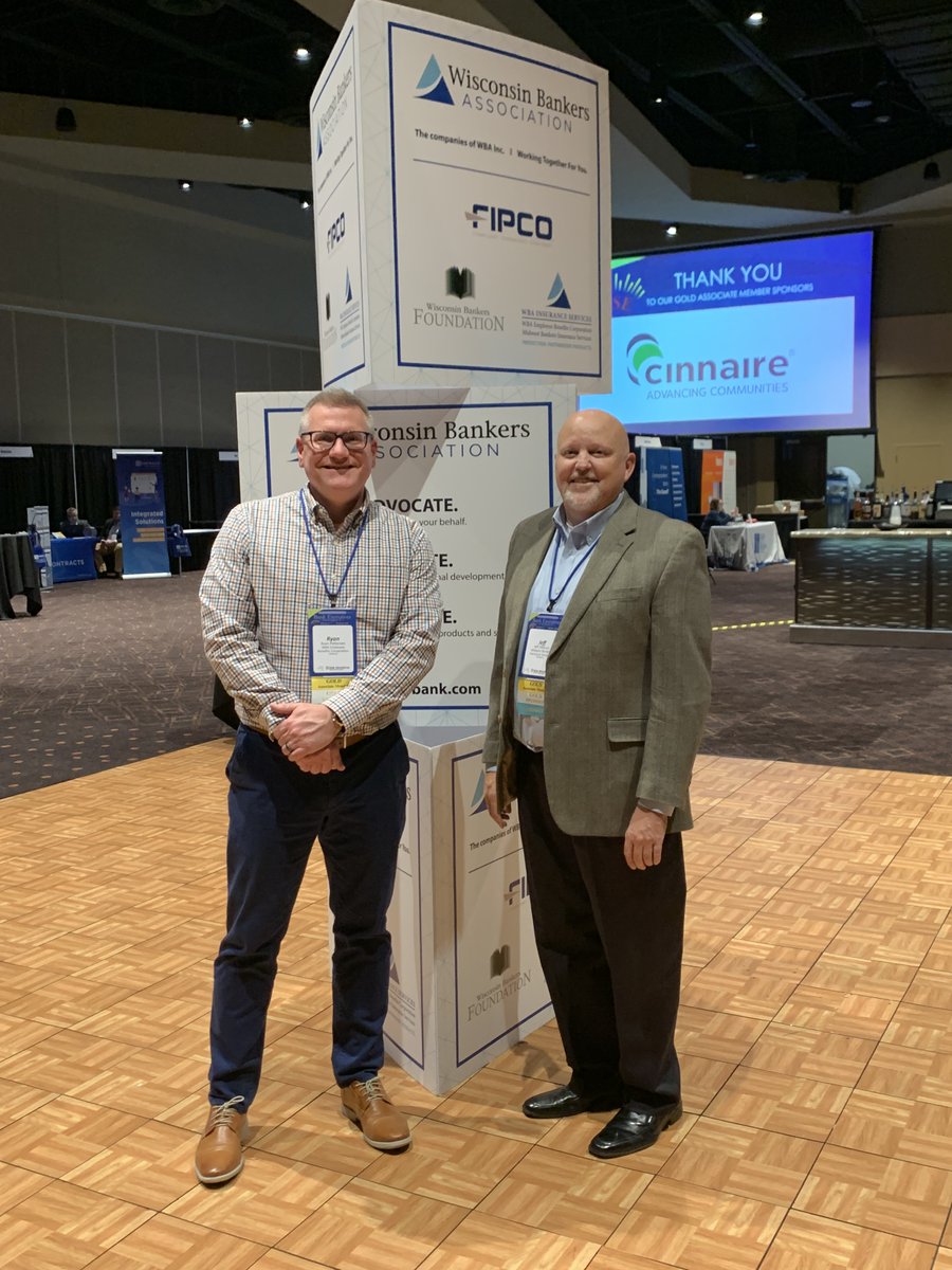 wisbank's tweet photo. WBA is excited to welcome community bankers from across Wisconsin and kickoff the 2022 Bank Executives Conference! 
Attendees will be networking and engaging with several keynote speakers throughout the next two days at the conference. https://t.co/WV7tJeF1Yg