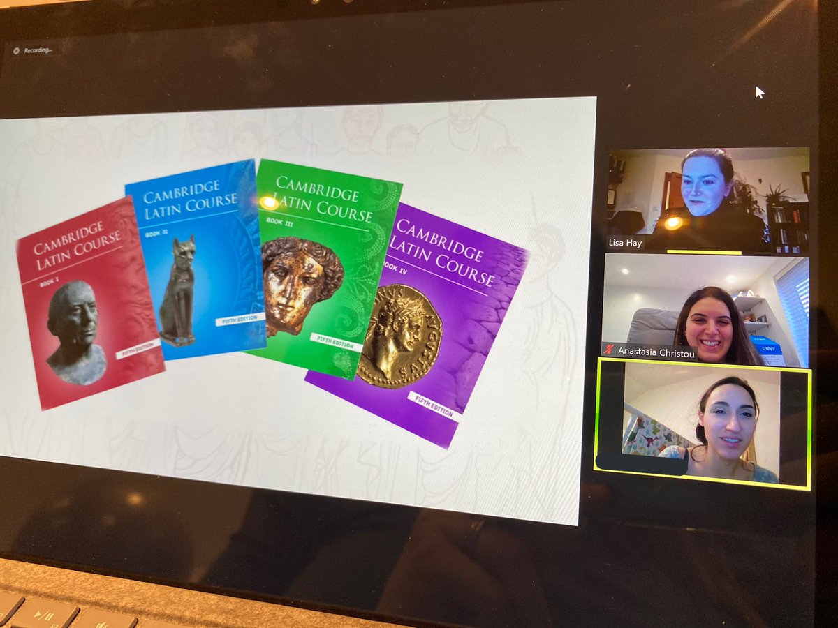 AnastasiaC_86's tweet photo. ✨The Reading Method…
✨Language, Civilisation & History…
✨Stories, Characters & Stages…
Finding out about the old & new #CLC @Caecilius_CLC ! #CPD #alwayslearning #Latinteaching #pedagogy @NatTeachingInst #PGCE #Classics #pedagogy https://t.co/wuomgrZSXP
