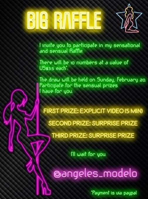 G&aacute;nate la oportunidad de participar en mi gran rifa, te espero! https://t.co/ntZyU0qRij