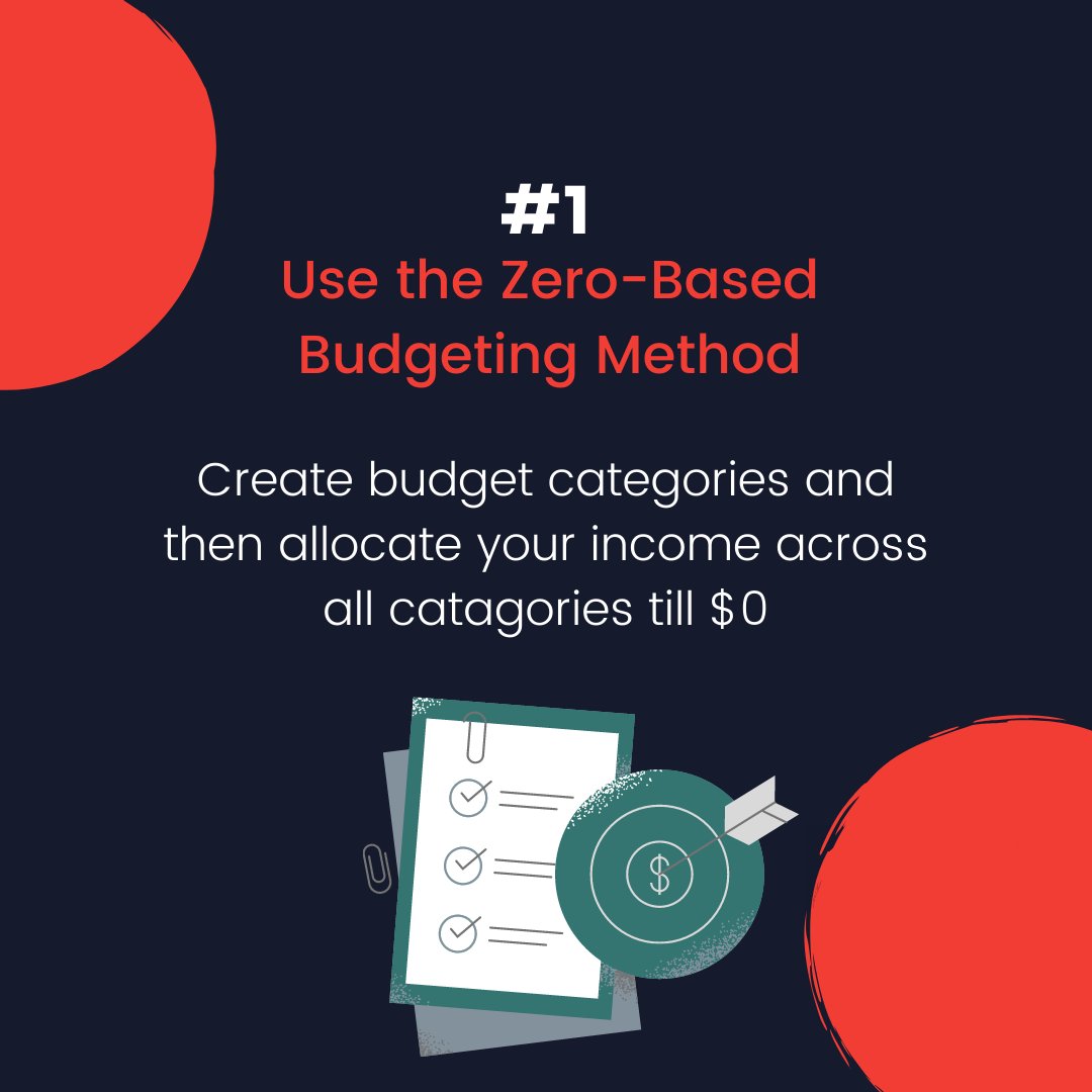 AICMindset's tweet photo. Budgeting is a key element to achieving your financial goals. Here are a few quick tips for those who are just starting. Do you have any tips for beginners? https://t.co/encRqErhud
