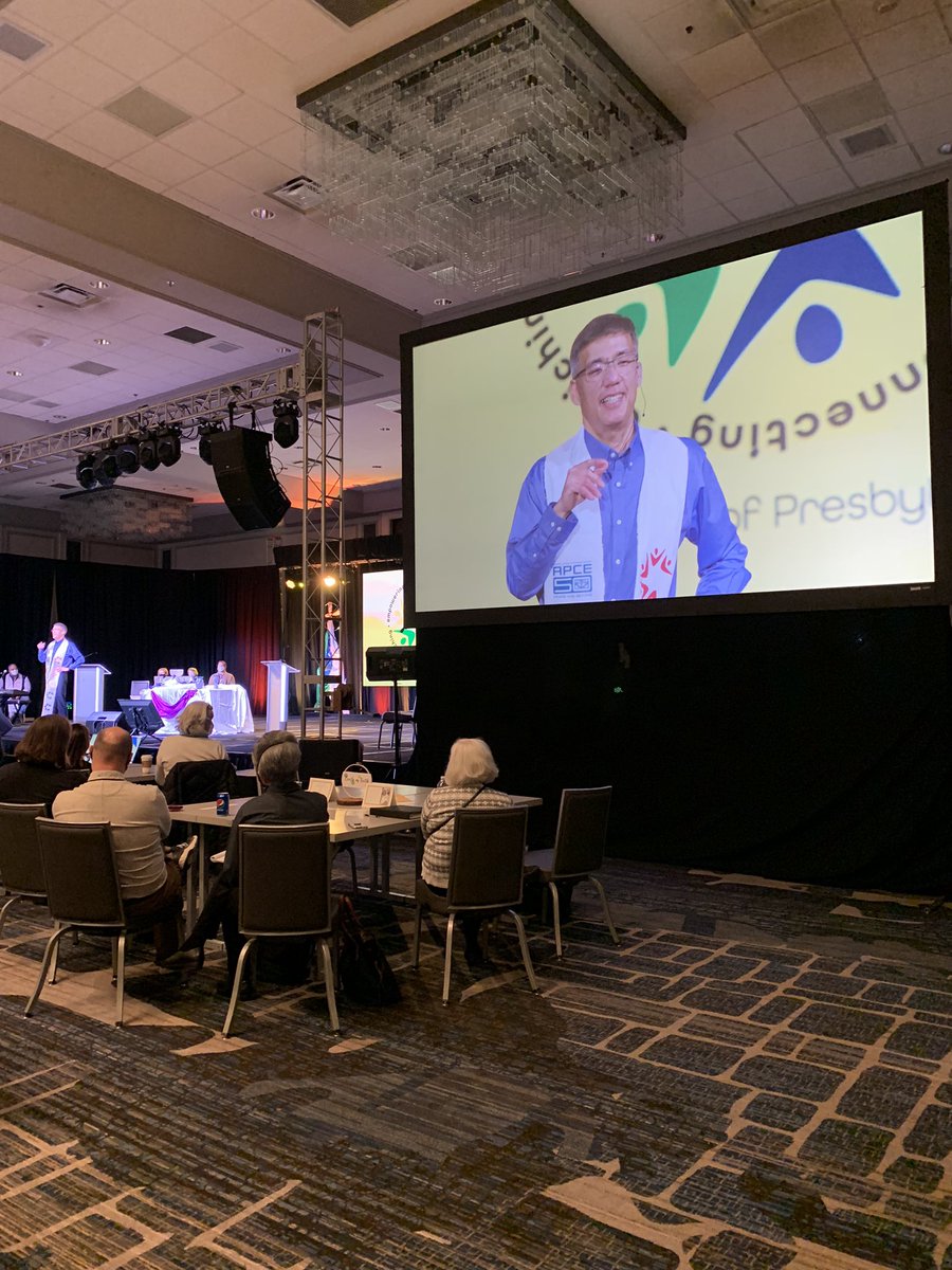 presoutlook's tweet photo. What happens if we let our hope define the reality instead of our eyes? Because the truth is: our sight can mislead us. — Rev. Dr. @rodgern #apce22 https://t.co/Di9p9IulYR