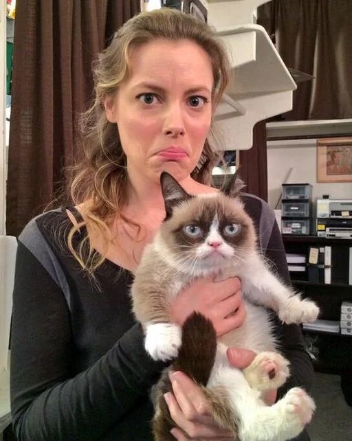 favlovescats's tweet photo. britta perry from community is a bisexual who loves cats! https://t.co/37VdRyWkYx