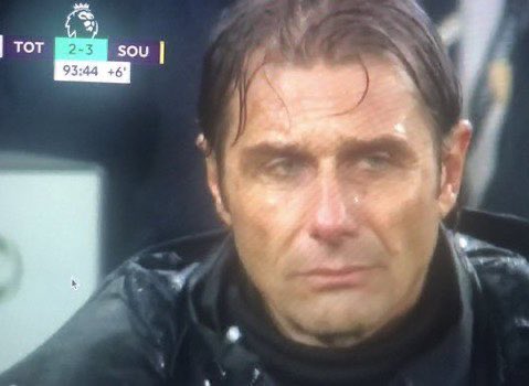 EbenGoodies's tweet photo. I can't believe l came to this shitty club 
#TOTSOU 
#shittySpurs https://t.co/DGOeUNhXPs
