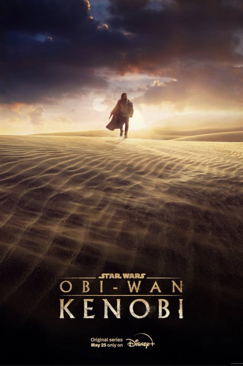 _UncleSam95's tweet photo. MAY 25 Folks!!!! Mark your calendar’s #ObiWan #Kenobi will finally be here!! #StarWars #DisneyPlus https://t.co/jsgVORg1pN