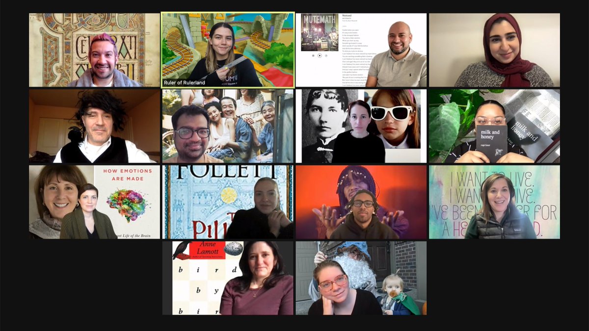 At last week's <a href="/ReportingLabs/">PBS News Student Reporting Labs</a> #MoraleFriday, we welcomed our brand new YMP, <a href="/cschwalm/">CSchwalm</a> !!🥳 Chris chose this intriguing theme where we each shared a piece of media that changed our worldview. Highly recommend to any other Morale Friday squads out there!