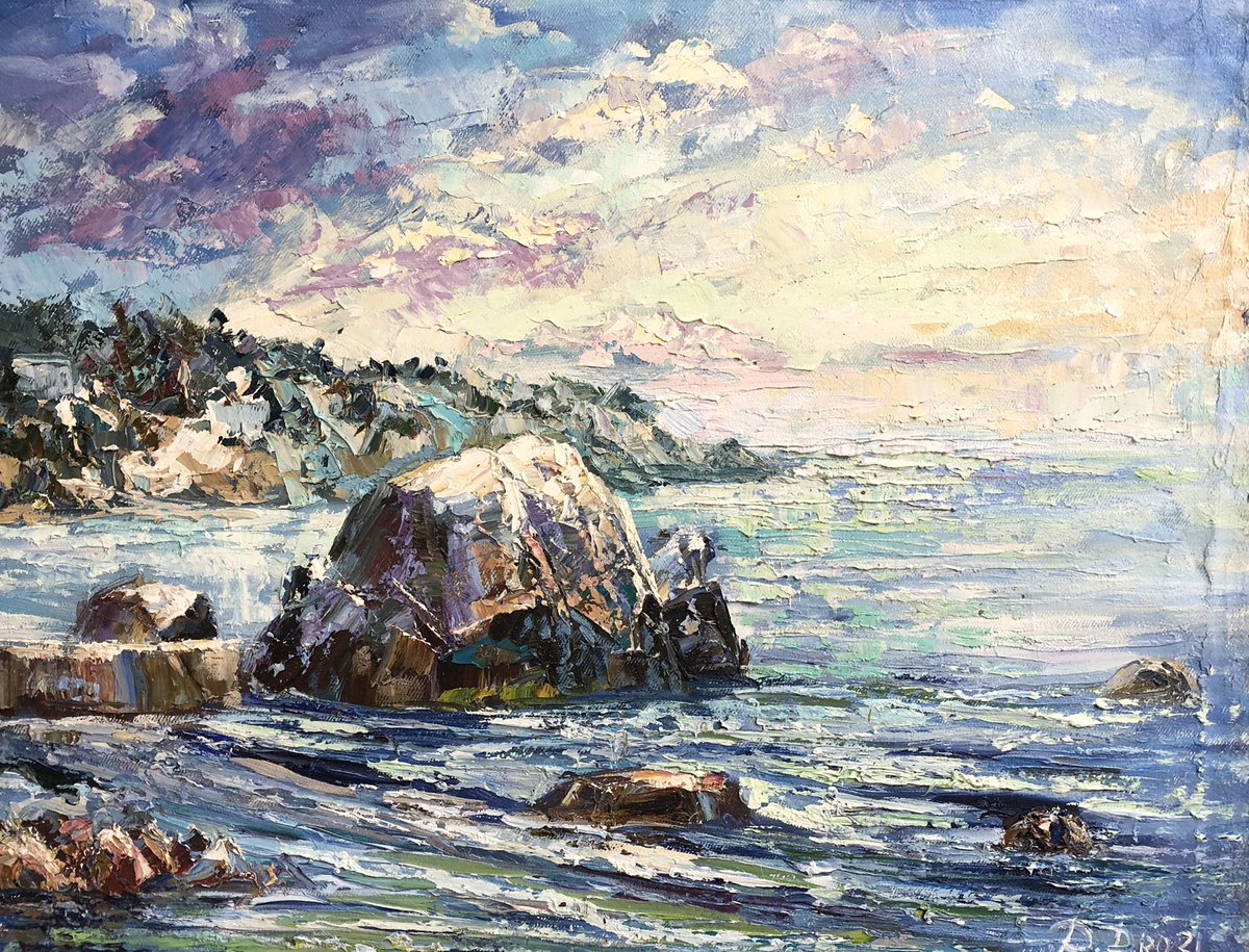 xaos_wind's tweet photo. Summer Seascapes for sale! 
Oil on canvas, 30*40 and 40*50 cm size.

☀️Only 100 $ for each one
☀️Only 1 week

Please DM me for order🌹 https://t.co/5TFsN39oMw