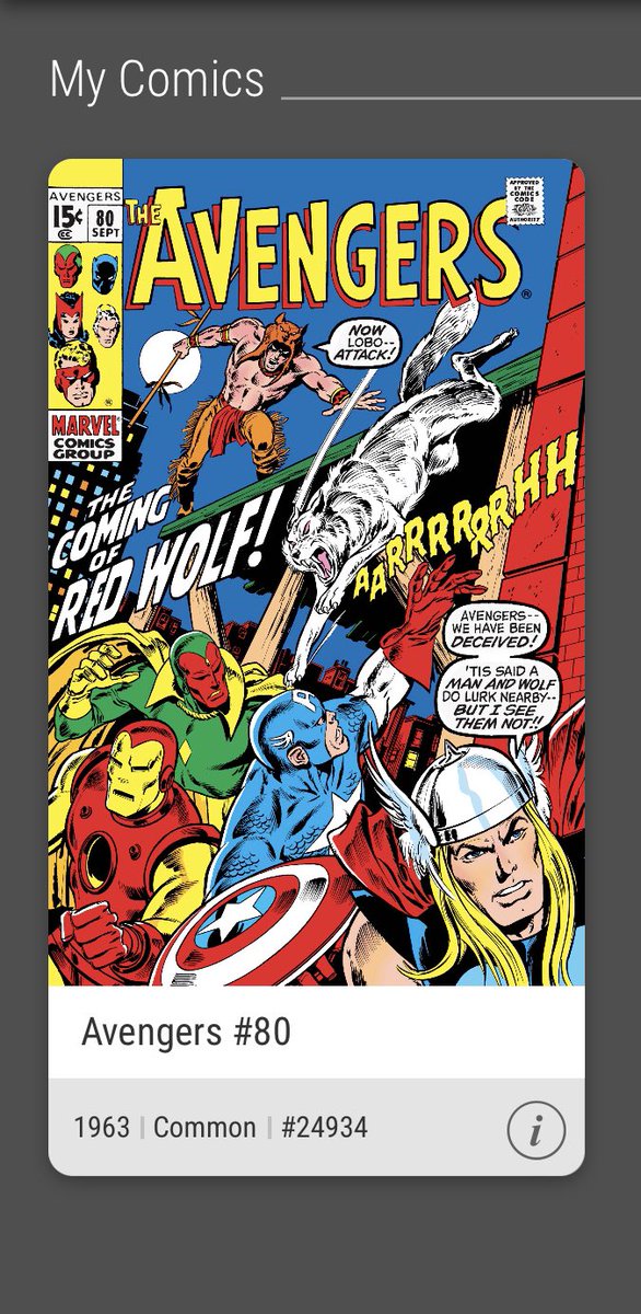 MinnesotaNFTs's tweet photo. MY 8TH GIVEAWAY! Avengers #80 on #VeVe to promote the Q&amp;A on Friday on #TwitterSpaces at 8pm Central! I’ll pick one winner after the Q&amp;A. To enter you must:

1. Follow me
2. Retweet
3. Optional: Attend Q&amp;A

__

@VeVeVault @PartnersStatue @Rational_Asset @TapsTrades @veve_official https://t.co/Vx5KJ8BWAt