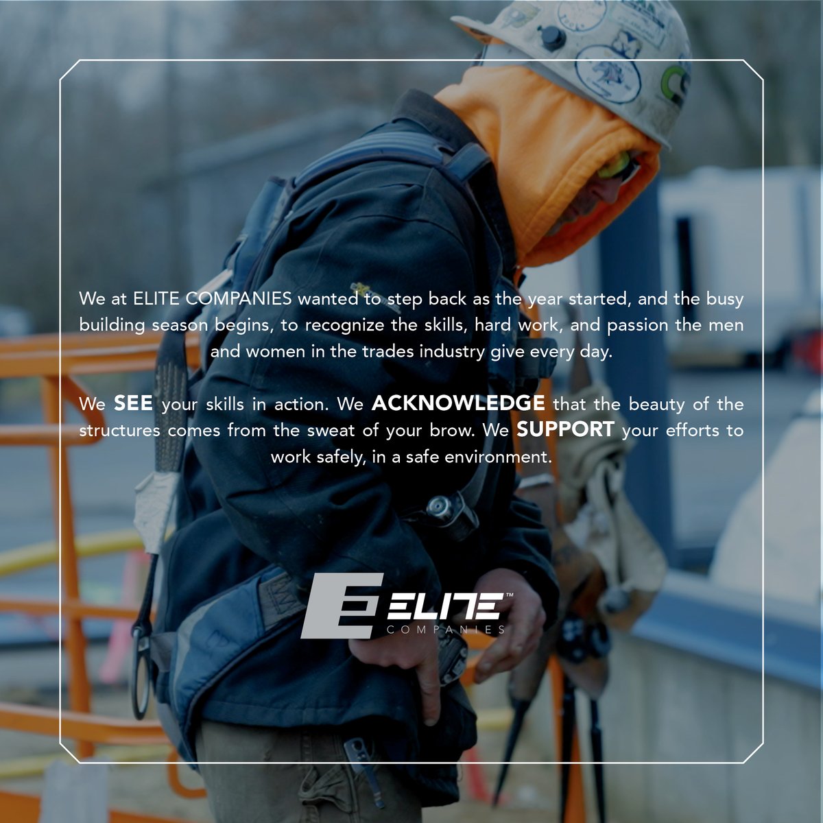 ELITE_COMPLLC's tweet photo. We can't thank our skilled trades enough for their expertise and dedication to not just our projects, but to the industry. 
 
You are all truly ELITE!!

#trades #contractors #trueartisans #elitecompanies #dedication https://t.co/1TZLPFjFtn