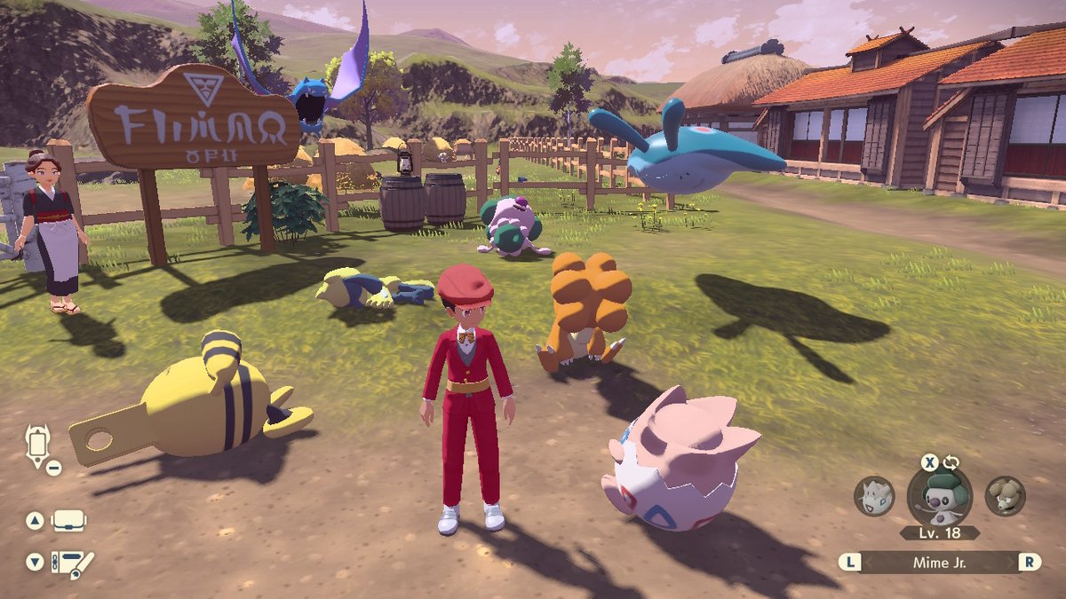 IGN_The7Plys's tweet photo. Shh... the babies are sleeping! #Pokemon #BabyPokemon #PokemonLegendsArceus #NintendoSwitch #The7PlysGaming https://t.co/Cgxr0Meo7X