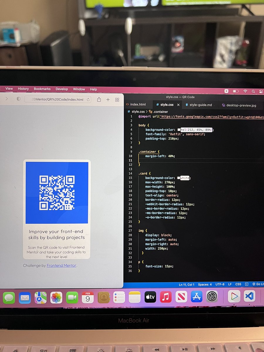 kg_ronin1661's tweet photo. Just finished a challenged on @frontendmentor. I’m pretty proud of myself. #100DaysOfCode #FrontEndDevelopment #webdevelopment #noobcoder #HTML5 #CSS3 #Webdesign https://t.co/ef0hTd9Otp