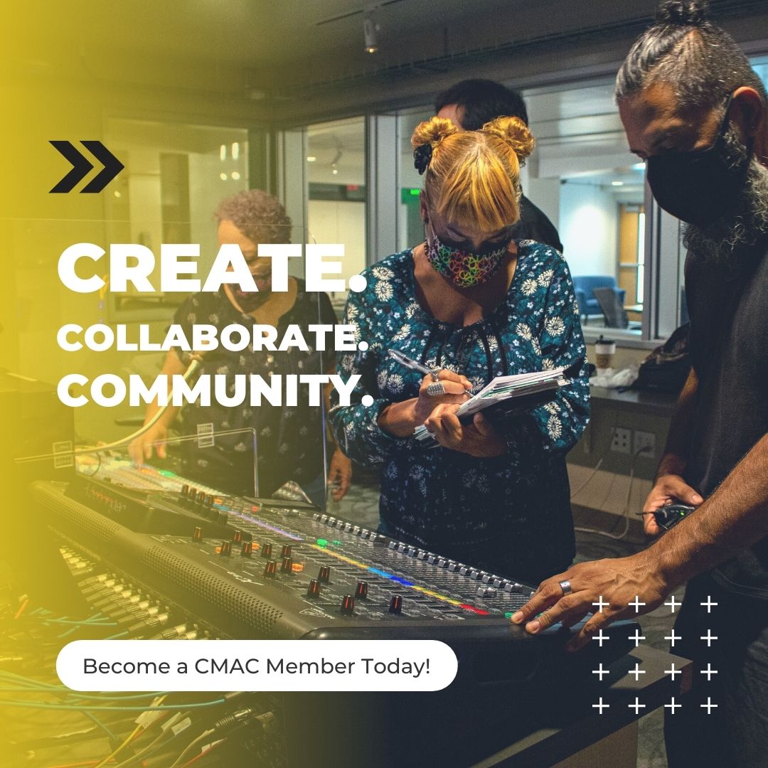 #Create new content this year with a CMAC Membership. #Collaborate with staff and members to get your project going. It's a great #Community here at CMAC!

Sign up for a membership today! cmac.tv/membership/

#CommunityMedia #BecomeAMember #Downtown #Fresno #Clovis #559
