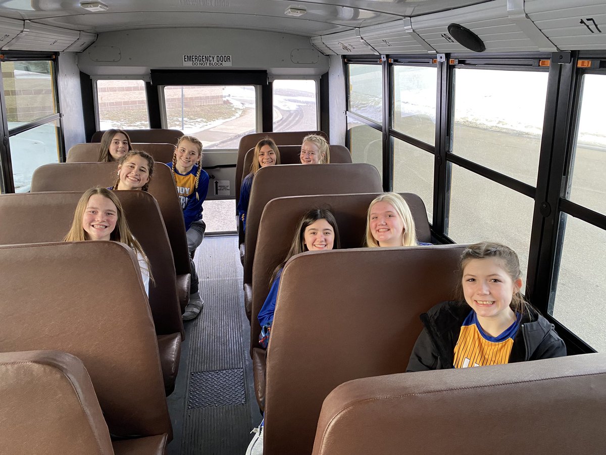 CorrieBurkhardt's tweet photo. It’s finally GAME DAY⚡️Headed to River View to take on John Glenn! https://t.co/LSutmY53HA