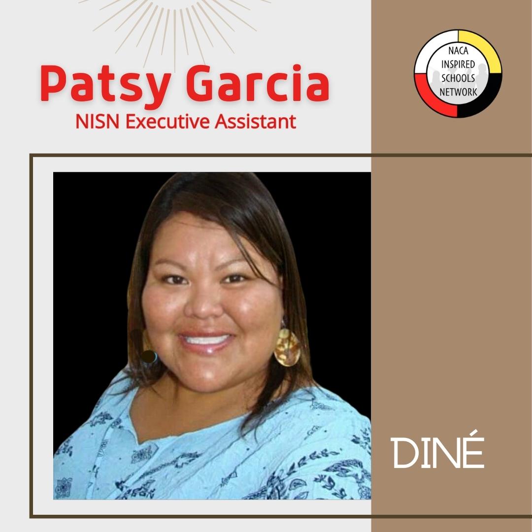 Yá'át'ééh! We are excited to introduce a new member of our team, Patsy Garcia. Growing up and living on the Ramah, Navajo reservation in West Central New Mexico, Pasty has been molded by the strong examples of her grandparents. We celebrate you, Patsy! #NISN #IndigenousEducation