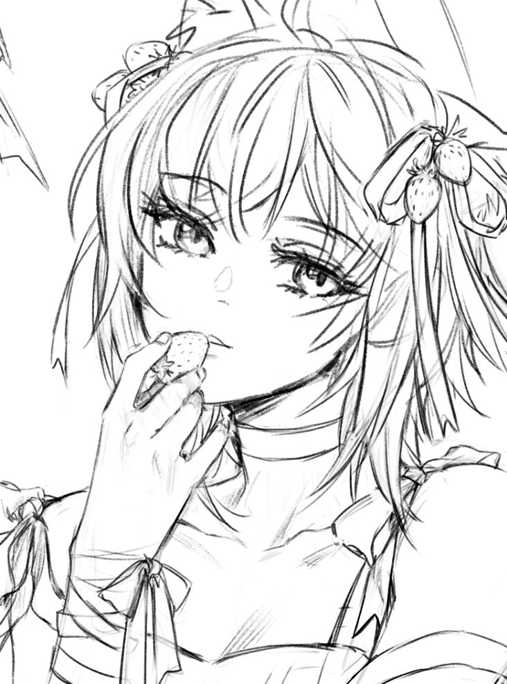 🍓 Stream time! Drawing Okayu for my Patreon February wallpaper 😊 🍓

https://t.co/fsYMuwwxJl 