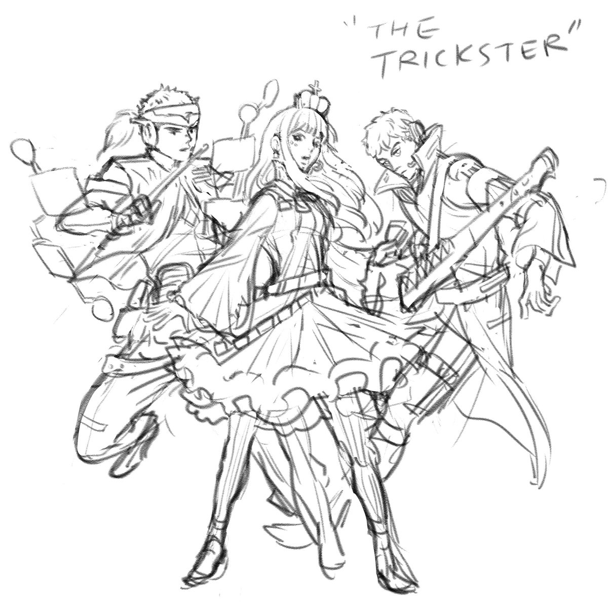 Who's gonna come?
It's Kero Kero Bonito!🥳
Character design sketches of Kero Kero Bonito for Kamigawa: Neon Dynasty visual novel, which is available now for free!
https://t.co/NOmGjxbwEz