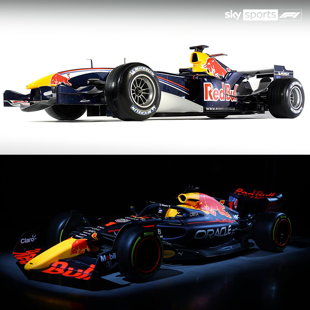 SkySportsF1's tweet image. RB1 ↔️ RB18

Which do you prefer, Red Bull's first car or Red Bull's newest car? 👇