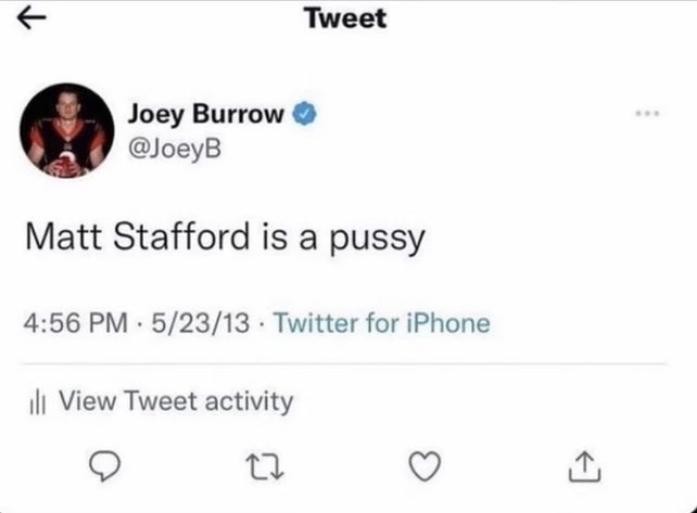 BarstoolNOLA's tweet image. Joe Burrow has been waking up and choosing violence since 2013 @LSUBarstool