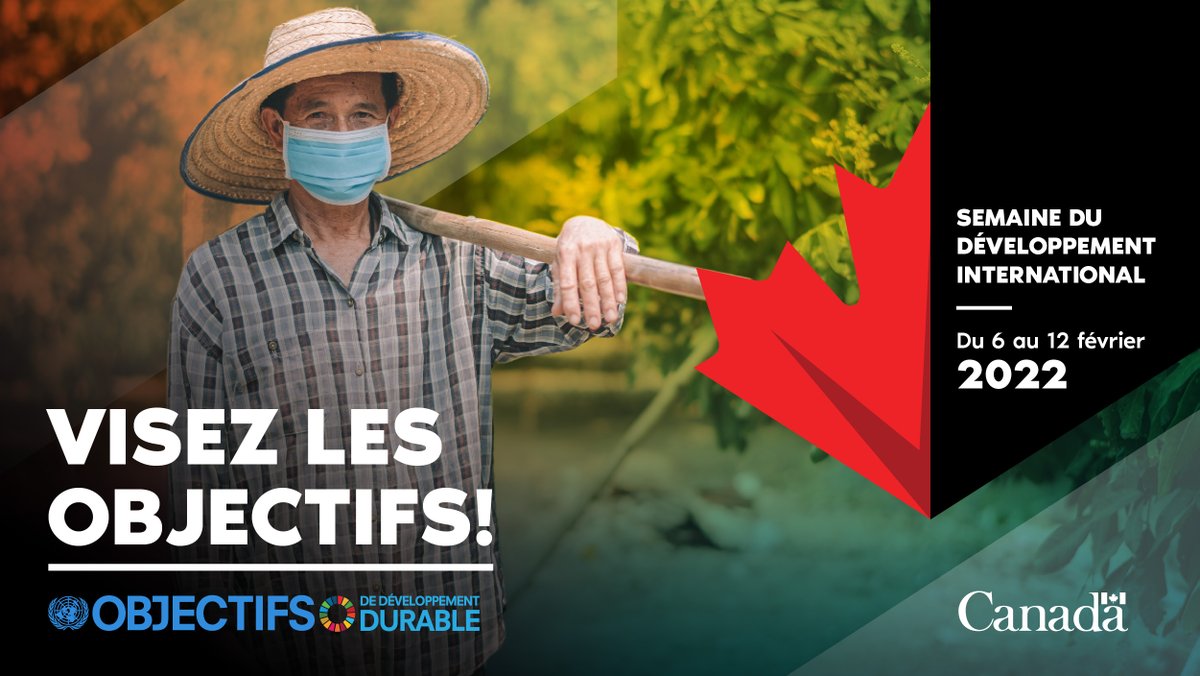 L'action climatique est le dernier thème de la #SDI2022. Aujourd'hui, réfléchissons à comment nous pouvons tous contribuer à la protection de notre planète. Partagez vos idées ! #VisezLesObjectifs ensemble